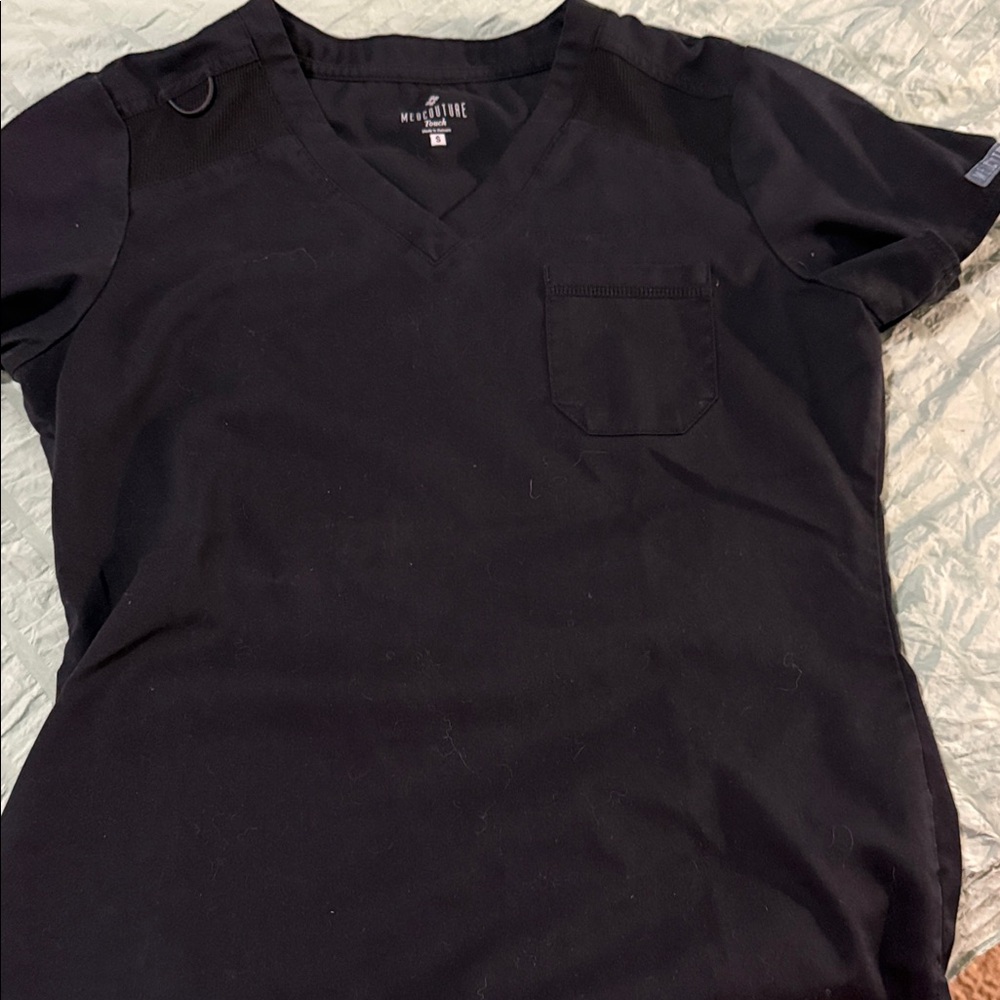 Med Couture touch black top
